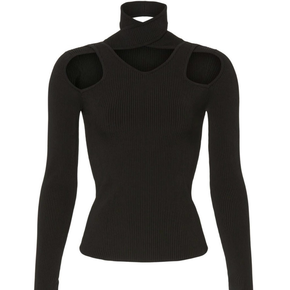 Coperni Black Cut Out Jumper XS